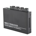 thumbnail image 3 of Ethernet Fiber Media Switch, 4 Optical Ports 4 Electrical Ports, Supports 25km Transmission, Single Fiber Single Mode Module with SC Port, 1000Mbps Optical Ports, 3 of 7