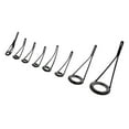 thumbnail image 1 of LOVIVER 8pcs 0.28cm - 1.1cm Fishing Rod Guides Tip Tops Repair Ceramic Eyes, 1 of 8