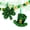 A, variant on St. Patrick’s Day Door Sign – Wooden Shamrocks Hat Hanging Decoration with Hook – Irish Welcome Wall Decor for Front Door, Entryway, Office, Living Room, Holiday Party, Indoor Outdoor Use