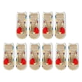 thumbnail image 4 of Segolike 5 Pairs Flip Flop Print Socks 3D Pattern Socks Adult Short Sock Accessories Funny Stocking Low Ankle Socks for Halloween Gift D, 4 of 8