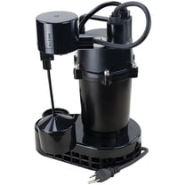 Star Water Systems 1/3 Hp Cast Aluminum Submersible Sump Pump With Vertical Float