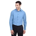 thumbnail image 1 of Men's Crown Collectionâ„¢ Stretch Pinpoint Chambray Shirt DG562, 1 of 2