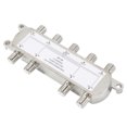 thumbnail image 2 of Divisor de Cable Coaxial Digital 8 VíAs 5-2400 MHz, Compatible con RG6, Funciona Conexiones TV AnalóGicas/Digitales e Internet, 2 of 5