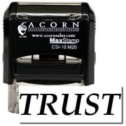 Self-Inking Trust Stamp with Yellow Ink