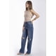 thumbnail image 2 of Jeans Wide Leg con strech /Juvenil, 7506 (Azul dark) azul oscuro 3, 2 of 5