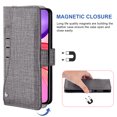 thumbnail image 4 of Wallet Case for iPhone XR, Blocking Card Slot Stand Shockproof TPU Interior Case PU Leather Magnetic Protect Flip Cover Compatible with iPhone XR, Gray, 4 of 5
