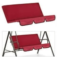 thumbnail image 3 of serony Garden Swing Seat Cover Patio Cushion Protection Outdoor Bench Canopy Garden Swing Sunscreen Bench Covers Red, 3 of 8