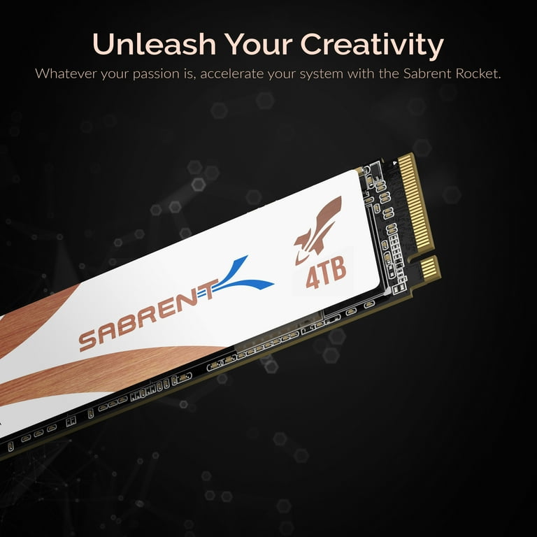 Sabrent Rocket Q4 SB-RKTQ4-HTSS-4TB 4 TB Solid State Drive, M.2