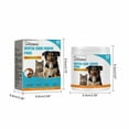 thumbnail image 3 of Toallitas dentales para perros para el sarro y mal aliento - toallitas bucales prehumedecadas de 50 para perros y gatos, copas de algodón suave para dedos, mochila portátil de viaje, 3 of 9