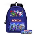thumbnail image 2 of Mochila Roblox con estampado 3D para niños y niñas, morral escolar de dibujos animados para estudiantes de primaria y secundaria de Anime, novedad, 2 of 3