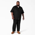 thumbnail image 4 of Camisa de trabajo Dickies XL negra de manga corta con acabado que absorbe la humedad, 4 of 7