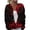Deep Red, variant on Domzest Halloween Sweaters for Women Button Knit Long Sleeve Outwear Casual Pumpkin Ghost Graphic Fall Winter Sweater Wine M