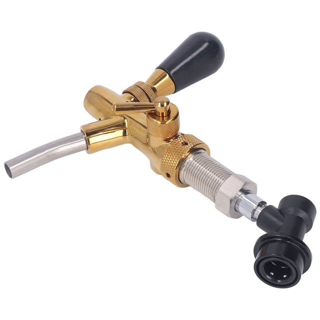 Beer Tap, Strong Compatibility Stainless Steel Beer Faucet Wear Resistant G5/8 Sturdy Sealing For Bar