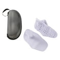 thumbnail image 2 of Guantes de gimnasio para entrenamiento, protección para las manos, flexibles, ligeros, para levantamiento de pesas, agarres sin dedos para bolsa con cremallera, 2 of 8