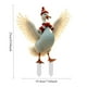 thumbnail image 3 of Adorno Navideño De Animal Para Jardín Exterior: Pollo Adorno Navideño De Animal Para Exteriores: Pollo Adorno Navideño De Animal En Acrílico 2D 1, 3 of 4