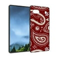 thumbnail image 1 of Boho-Cute-Red-White-Paisley-MagSafe-s-Floral-Pretty-Aesthetic-and-max Phone Case, Degined for Google Pixel 6A Case Men Women, Flexible Silicone Shockproof Case for Google Pixel 6A, 1 of 1