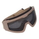 thumbnail image 2 of Gafas de seguridad transpirables resistentes a los golpes malla de hierro estampadas a prueba de viento y arena para fanáticos de juegos militares CS al aire libre caqui, 2 of 9
