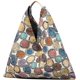 thumbnail image 1 of LHSHID Canvas Handbag for Women Ethnic Style Tote Top Handle Summer Beach Large Shoulder Bag, 1 of 6