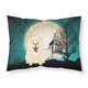 thumbnail image 1 of ""Caroline'S Treasures Bb2330Pillowcase Funda De Almohada Estándar De Tela Blanca Halloween Scary Chow Multicolor"", 1 of 1