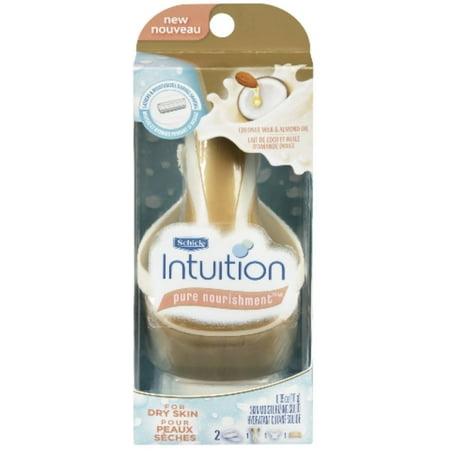 Schick Intuition Pure Nourishment with Coconut Milk & Almond Oil Razor, 1