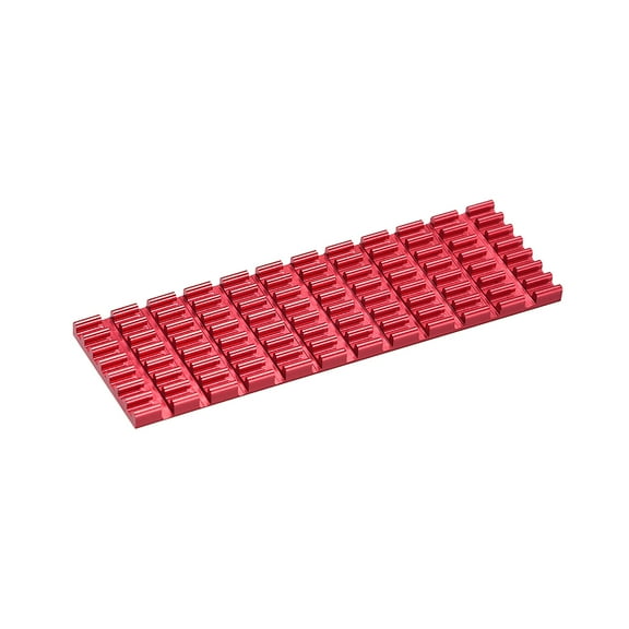 Aluminum Heatsink 70 x 22 x 3mm Red for M.2, for 2280 SSD