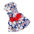 thumbnail image 2 of Doggie Princess Dress, Breathable Elegant Pet Clothes Floral Stylish  For Small Dogs For Daily XS,S,M,L, 2 of 8