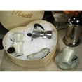 thumbnail image 1 of DLusso Designs 3P-180 4Pc Espresso Set With Espresso Pot Silver Design, Pack Of - 1., 1 of 1