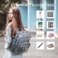 thumbnail image 4 of Mochila PACKISM Clear Large Transparente para Escuela Gris, 4 of 9