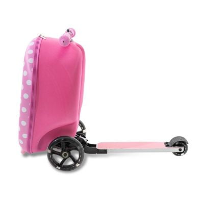 SANRIO HELLO KITTY HARDSIDE CARRY ON SCOOTER SUITCASE, HELLO KITTY