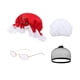 thumbnail image 1 of Peluca de señora Santa Claus Perfecl con sombrero de Navidad y accesorios, 1 of 8