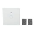 thumbnail image 1 of Panel de pared con interruptor táctil inteligente, mando a distancia RF, 1 polo, cable no neutro necesario RF433 VoborMX herramienta, 1 of 8