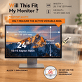 [5-pack] 24 Inchputer Screen For 16:10 Widescreen Monitor Anti Glare ...