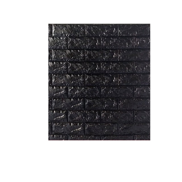 Patrones de ladrillo 3D pegatinas de pared respetuosas con el medio ambiente XPE jardín de infantes sala de estar pegatinas de pared adhesivas a prueba de agua sidaley JJ16311-07