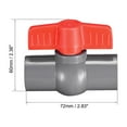 thumbnail image 2 of 20mm Ball Valve for Water Supply Pipe Slip Connection Grey, 2 of 3