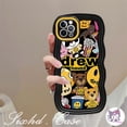 thumbnail image 1 of Para Huawei Y9s Y7A Nova Y90 Y71 Y70 10se 9 7 7i 7Pro 6SE 5T 4e 3e 3i P30 P20 Lite Y9 Prime 2019 Wave Edge Dibujos Animados Drew House Pareja Funda De Teléfono Suave, 1 of 3