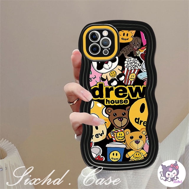 Para Huawei Y9s Y7A Nova Y90 Y71 Y70 10se 9 7 7i 7Pro 6SE 5T 4e 3e 3i P30 P20 Lite Y9 Prime 2019 Wave Edge Dibujos Animados Drew House Pareja Funda De Teléfono Suave