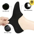 thumbnail image 3 of No Show Socks 10 Pairs Cotton Non Slip Low Cut Invisible Loafer Socks Men&Women Boat Liner 6-8/9-11, 3 of 5