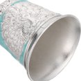 thumbnail image 3 of Greenadscape Ornamental Sky Blue Metal Hand Bell with Handle for Teachers Seniors and Wedding Decorations, 3 of 8