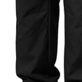 thumbnail image 4 of BRELIL Men's Cargo Pants Loose Fit Wide Leg Drawstring Casual Streetwear Activewear Quick Dry Joggers Workout Hiking Trousers Solid Fall Fashion, Black 2XL, 4 of 5