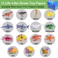 thumbnail image 2 of Toy INNOCHEER Ocean Animals para niños con tapete de juego, paquete de 18, para niños de 3 a 8 años, 2 of 8