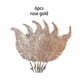 thumbnail image 4 of Advancent 6 piezas de adornos de plumas con clip para árbol de Navidad, decoración DIY, accesorios de vacaciones, accesorios para el hogar y la Kits de decoración para fiestas Oro rosa, 4 of 6
