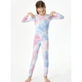 thumbnail image 3 of Beezizac 2-Piece Girls Sleepover Pajama Set Cotton Long Sleeve, Size 4T-14, 3 of 15