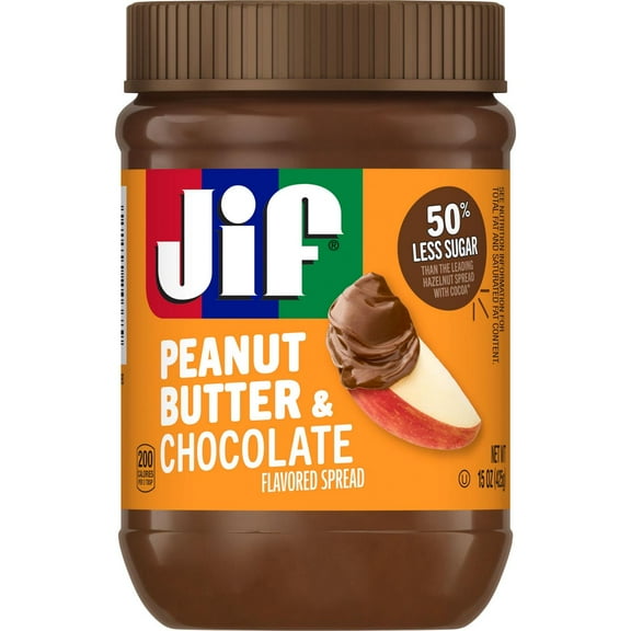 Jif Peanut Butter & Chocolate Flavored Spread