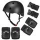 thumbnail image 1 of 7 en 1 Niños / Adultos Juego de cascos y almohadillas para bicicleta Cascos Almohadillas para rodill Abanopi Rodilleras, 1 of 7