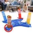thumbnail image 4 of Inflatable Pool Toss Game, Pool Toss Game  With Small Rings For Summer Swimming Pool Blue, 4 of 8
