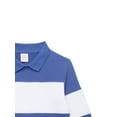 thumbnail image 3 of Wonder Nation Boys Striped Rugby Sweatshirt, Sizes 4-16 & Husky, 3 of 3