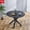 Black, variant on Merronix 42.1" Round Dining Table for 4-6 People, Mid-Century Kitchen Tulip Table for Dining Room, White with Pattern