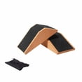 thumbnail image 2 of Almencla Bloc Cale en Liège Durable Plateforme pour Pilates Gym Talon Surélevé Squats 2 Pcs avec Sac, 2 of 8