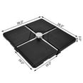 thumbnail image 2 of Patiojoy Square Cantilever Offset Umbrella Weights Base Water/Sand Filled, 2 of 5