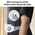 thumbnail image 4 of Ventilador De Cintura Portátil, Ventilador De Refrigeración De Cintura De 5000 MAh Con Ventilador Dual, Cinturón De Ventilador Portátil De Cuerpo Completo, Ventilador De, 4 of 7